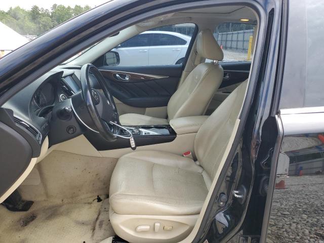 JN1BV7AR0EM688858 - 2014 INFINITI Q50 BASE BLACK photo 7