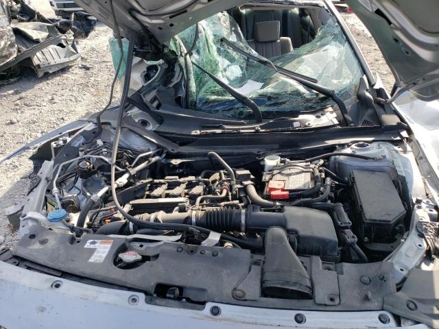 1HGCV1F53KA050588 - 2019 HONDA ACCORD EXL SILVER photo 11