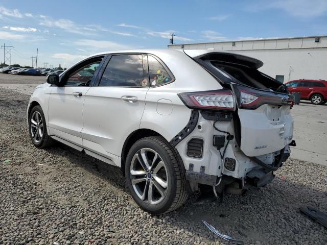 2FMPK4AP3GBB27793 - 2016 FORD EDGE SPORT WHITE photo 2