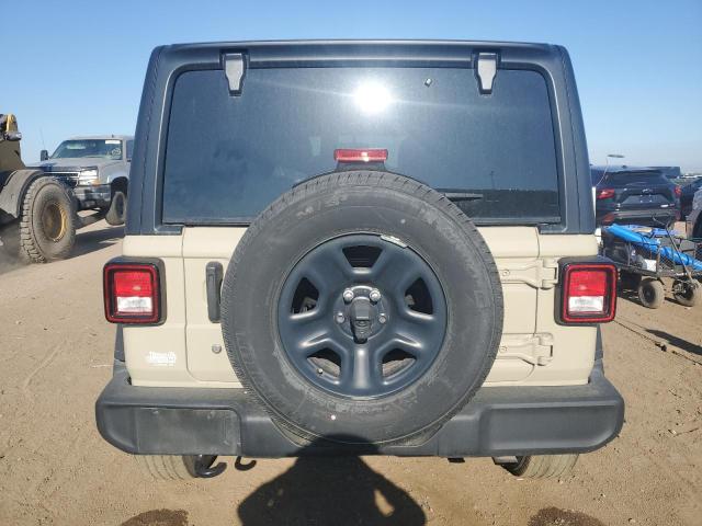1C4HJXDN0NW255976 - 2022 JEEP WRANGLER U SPORT BEIGE photo 6