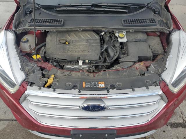 1FMCU9HDXJUD50500 - 2018 FORD ESCAPE SEL 红色 照片 12