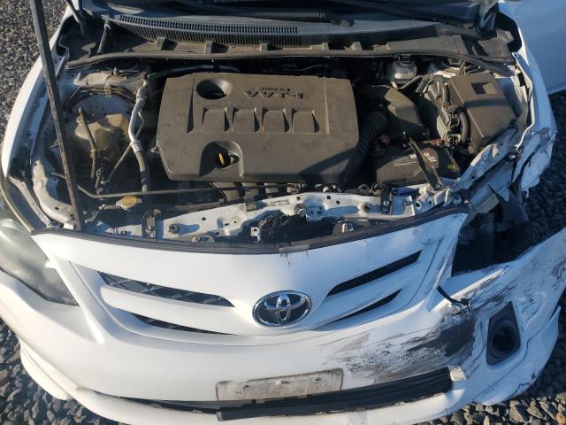 2T1BU4EE4BC593671 - 2011 TOYOTA COROLLA BASE Blanc photo 11