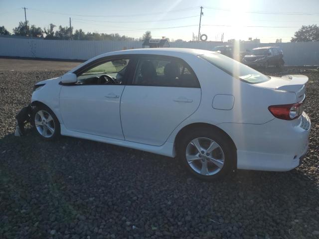 2T1BU4EE4BC593671 - 2011 TOYOTA COROLLA BASE Blanc photo 2