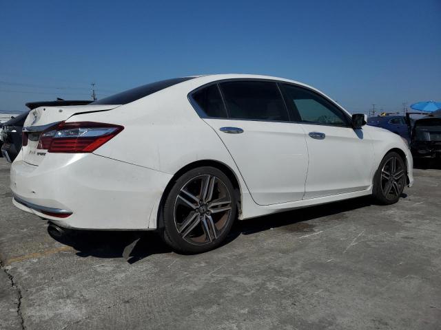 1HGCR2F50HA159223 - 2017 HONDA ACCORD SPORT WHITE photo 3