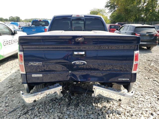 1FTFW1EF0BKD18624 - 2011 FORD F150 SUPERCREW BLUE photo 6