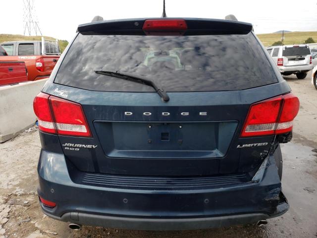 3C4PDDDG8ET181988 - 2014 DODGE JOURNEY LIMITED BLUE photo 6