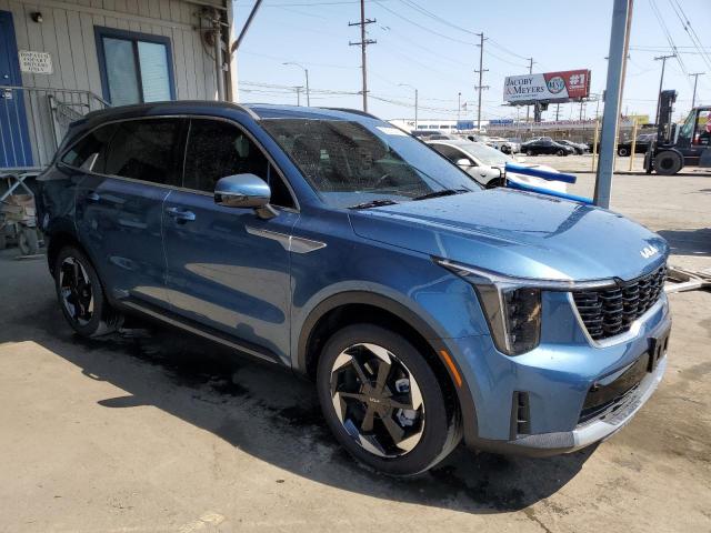KNDRHDJG9S5291526 - 2025 KIA SORENTO EX BLUE photo 4