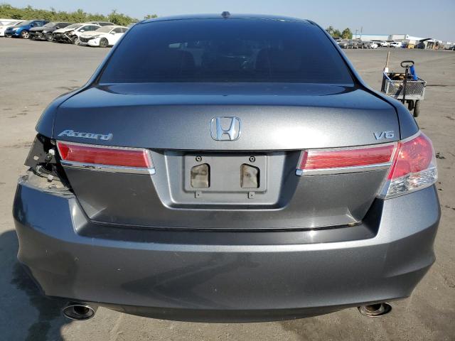 1HGCP3F87BA004407 - 2011 HONDA ACCORD EXL GRAY photo 6