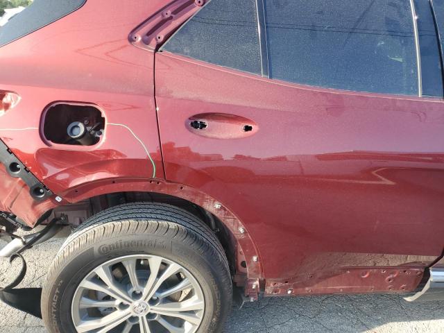 LRBFZMR47PD201988 - 2023 BUICK ENVISION PREFERRED ბურგუნდია ფოტო 11