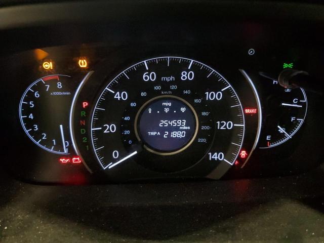 5J6RM4H77CL035068 - 2012 HONDA CR-V EXL BROWN photo 9