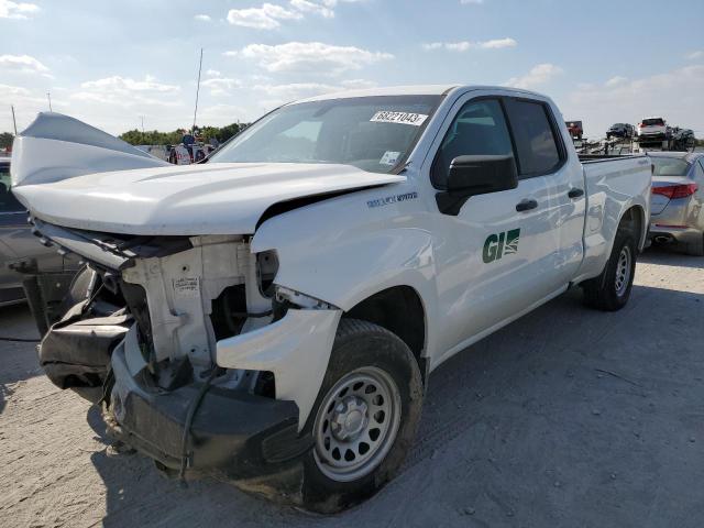 1GCRYAEF2MZ346023 - 2021 CHEVROLET SILVERADO K1500 WHITE photo 1