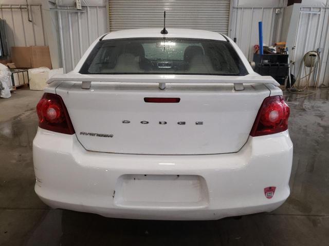 1B3BD2FB7BN574216 - 2011 DODGE AVENGER LUX WHITE photo 6