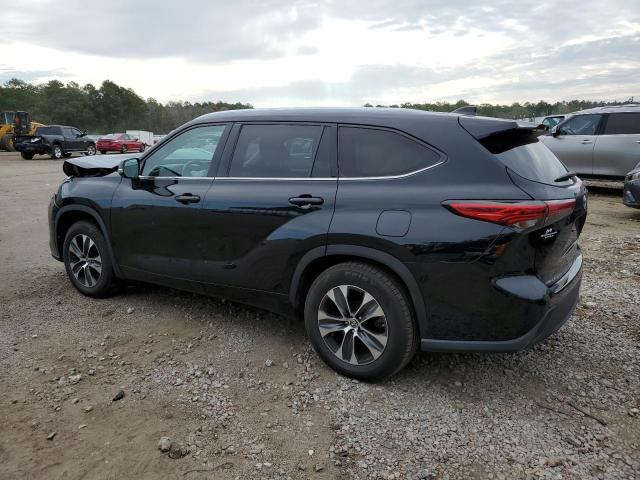 5TDGZRAH9LS501743 - 2020 TOYOTA HIGHLANDER XLE BLACK photo 2