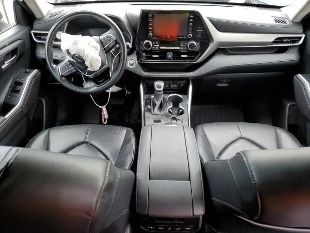 5TDGZRAH9LS501743 - 2020 TOYOTA HIGHLANDER XLE BLACK photo 8