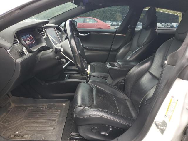 5YJSA1E24HF183440 - 2017 TESLA MODEL S WHITE photo 7