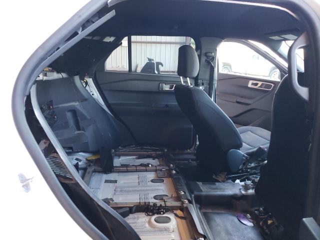 1FM5K8AB5MGA64445 - 2021 FORD EXPLORER POLICE INTERCEPTOR Weiß Foto 11