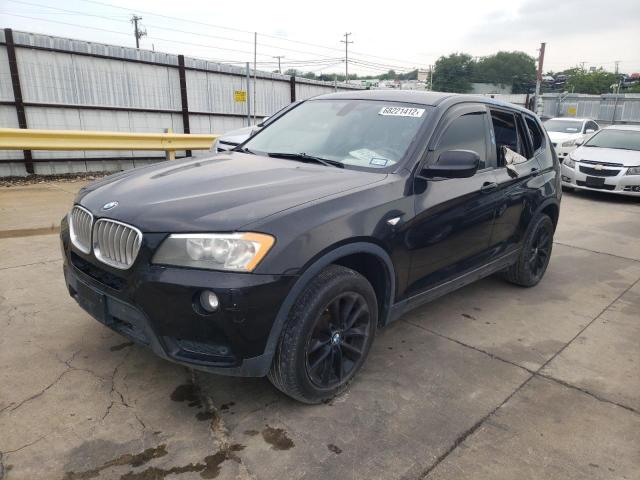 5UXWX9C57E0D22693 - 2014 BMW X3 XDRIVE28I BLACK photo 1