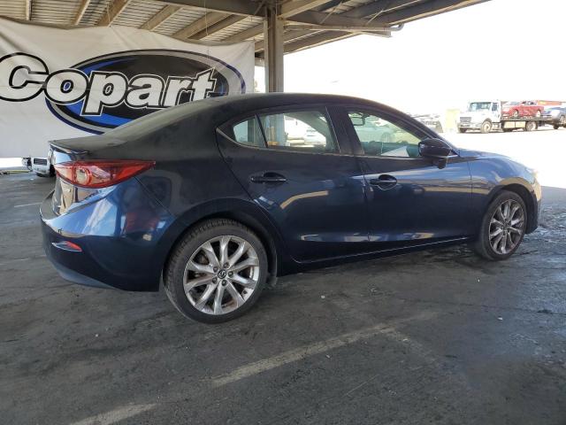 JM1BM1X30G1322189 - 2016 MAZDA 3 GRAND TOURING BLUE photo 3