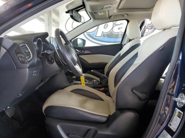 JM1BM1X30G1322189 - 2016 MAZDA 3 GRAND TOURING BLUE photo 7