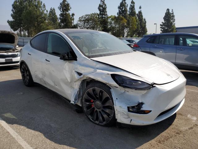 7SAYGDEF5NF382038 - 2022 TESLA MODEL Y 白色 照片 4