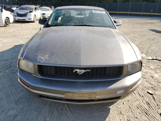 1ZVFT80NX55137305 - 2005 FORD MUSTANG SILVER photo 5