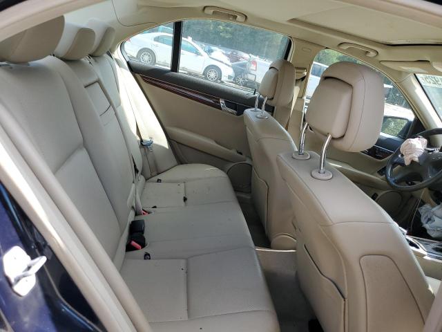 WDDGF8BB1BR164419 - 2011 MERCEDES-BENZ C 300 4MATIC BLUE photo 10