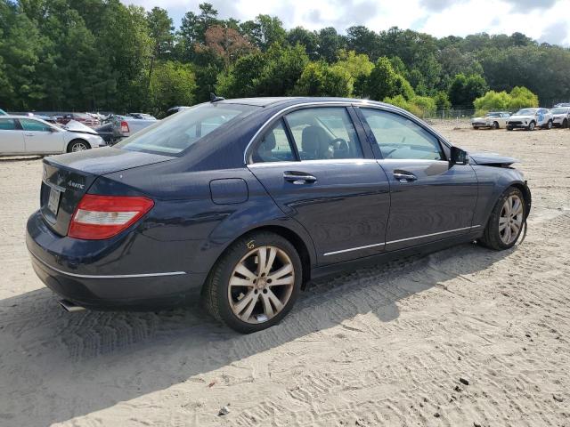 WDDGF8BB1BR164419 - 2011 MERCEDES-BENZ C 300 4MATIC BLUE photo 3