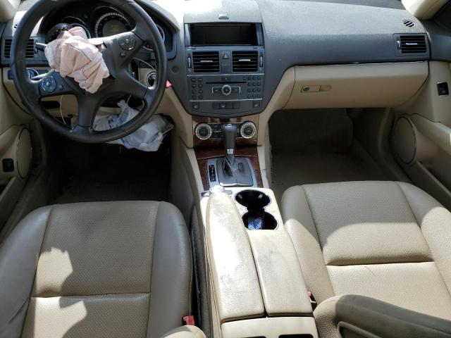 WDDGF8BB1BR164419 - 2011 MERCEDES-BENZ C 300 4MATIC BLUE photo 8