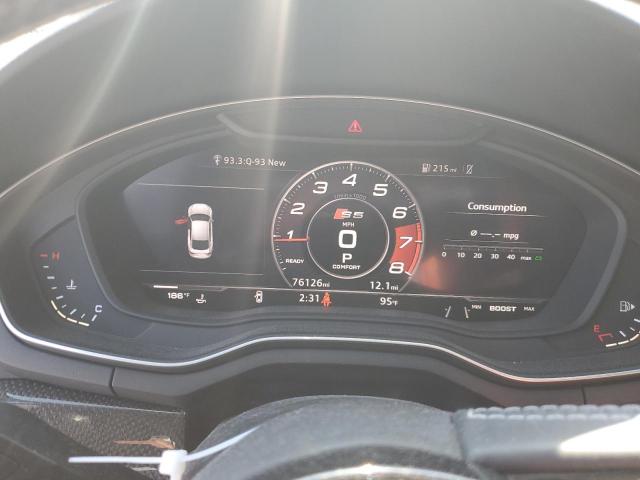 WAUC4CF57KA017720 - 2019 AUDI S5 PRESTIGE CHARCOAL photo 9