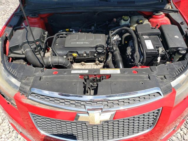 1G1PF5SC3C7200019 - 2012 CHEVROLET CRUZE LT RED photo 11