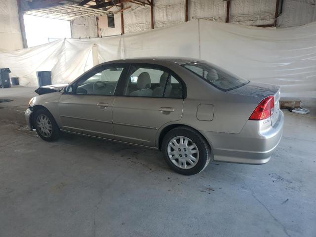 2HGES16584H635947 - 2004 HONDA CIVIC LX ვერცხლისფერი ფოტო 2