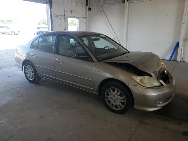 2HGES16584H635947 - 2004 HONDA CIVIC LX ვერცხლისფერი ფოტო 4