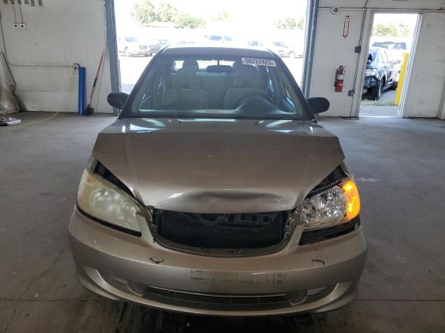 2HGES16584H635947 - 2004 HONDA CIVIC LX ვერცხლისფერი ფოტო 5