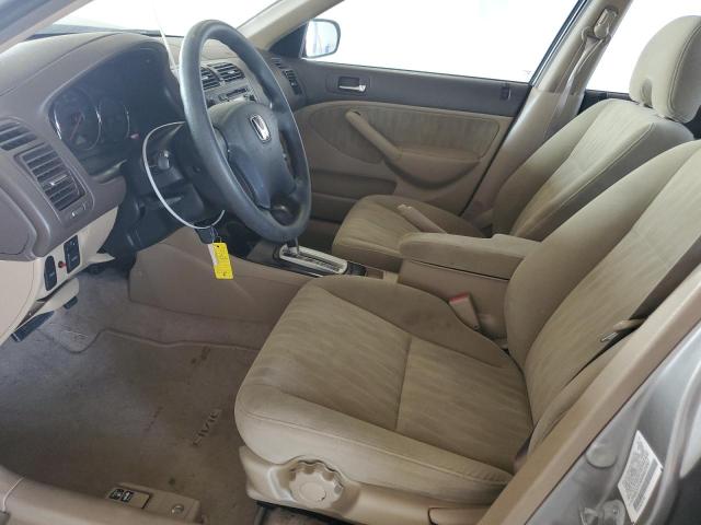 2HGES16584H635947 - 2004 HONDA CIVIC LX ვერცხლისფერი ფოტო 7