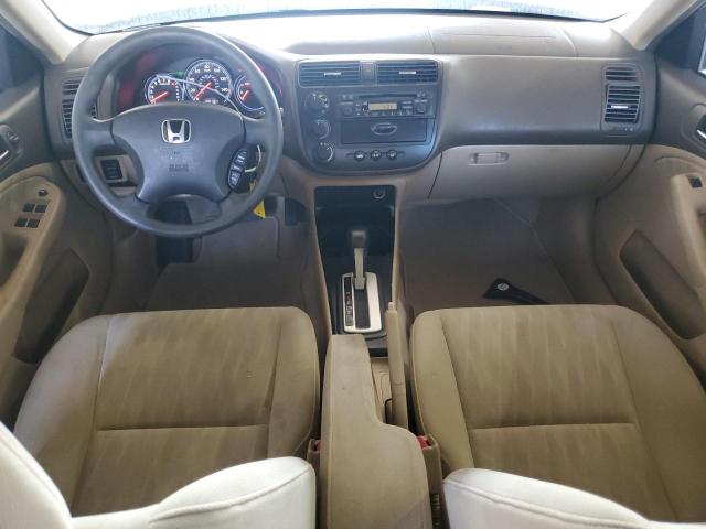 2HGES16584H635947 - 2004 HONDA CIVIC LX ვერცხლისფერი ფოტო 8