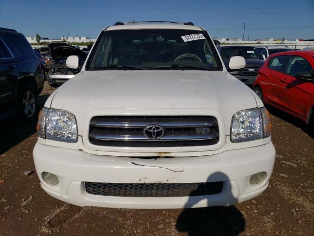 5TDBT48A71S041079 - 2001 TOYOTA SEQUOIA LIMITED WHITE photo 5