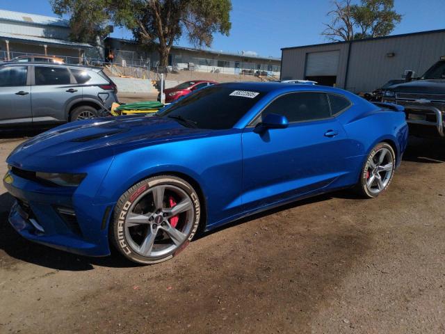 1G1FF1R71J0131592 - 2018 CHEVROLET CAMARO SS BLUE photo 1
