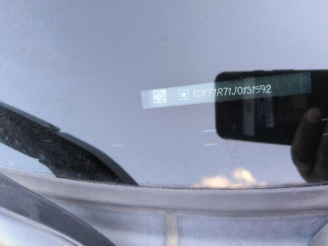 1G1FF1R71J0131592 - 2018 CHEVROLET CAMARO SS BLUE photo 12