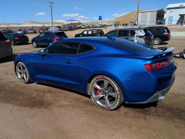 1G1FF1R71J0131592 - 2018 CHEVROLET CAMARO SS BLUE photo 2