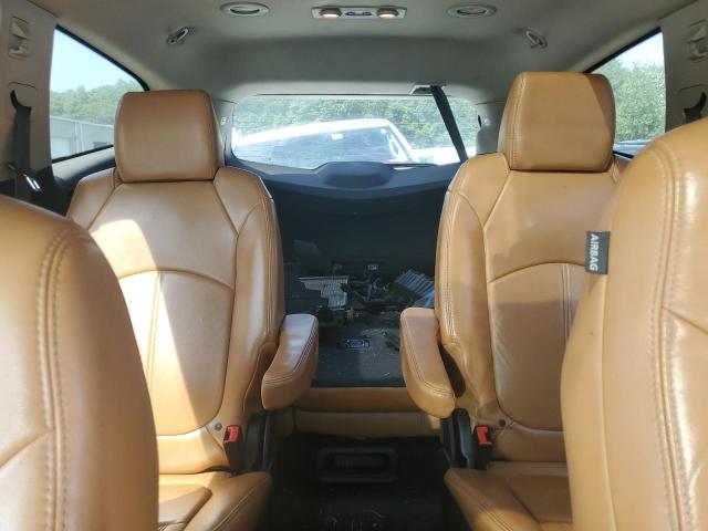 1GNKVJKD9DJ151880 - 2013 CHEVROLET TRAVERSE LT WHITE photo 10