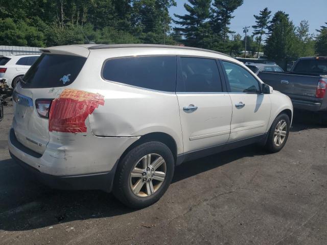 1GNKVJKD9DJ151880 - 2013 CHEVROLET TRAVERSE LT WHITE photo 3