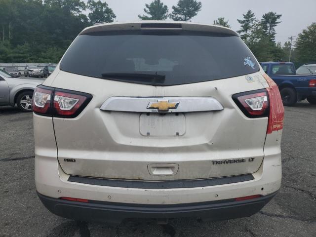 1GNKVJKD9DJ151880 - 2013 CHEVROLET TRAVERSE LT WHITE photo 6