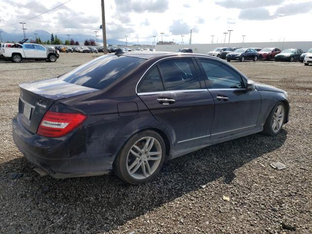 WDDGF8BB0CF872096 - 2012 MERCEDES-BENZ C 300 4MATIC BROWN photo 3