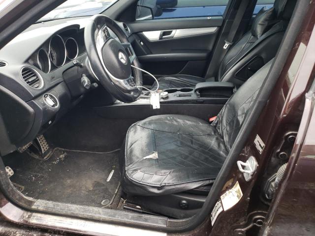 WDDGF8BB0CF872096 - 2012 MERCEDES-BENZ C 300 4MATIC BROWN photo 7