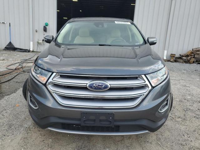 2FMPK4J94JBB95965 - 2018 FORD EDGE SEL CHARCOAL photo 5