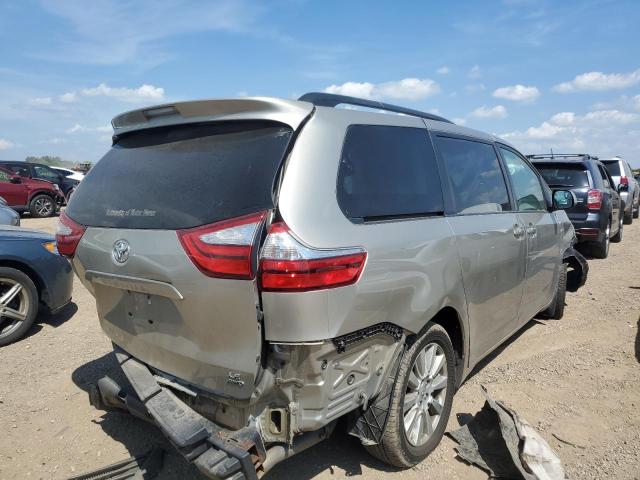 5TDJZ3DC2HS149244 - 2017 TOYOTA SIENNA LE GOLD photo 3