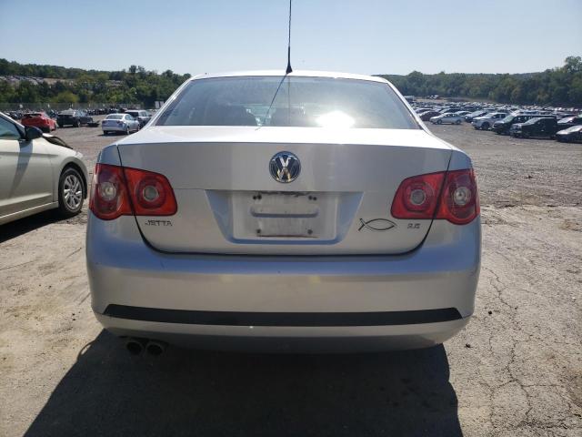 3VWEG71K17M132148 - 2007 VOLKSWAGEN JETTA WOLFSBURG SILVER photo 6