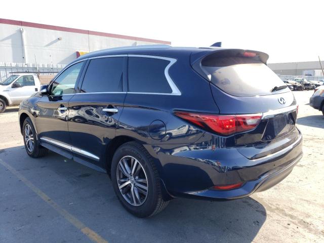 5N1DL0MN4LC540772 - 2020 INFINITI QX60 LUXE BLUE photo 2