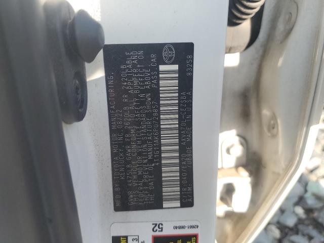 4T1G11AK6PU728857 - 2023 TOYOTA CAMRY SE NIGHT SHADE WHITE photo 13