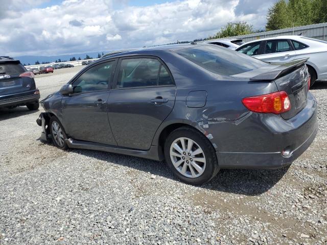 2T1BU4EE3AC426118 - 2010 TOYOTA COROLLA BASE GRAY photo 2